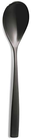COMAS 7963 Salatlöffel BARCELONA SCHWARZ Edelstahl 18/10 / PVD-Beschichtung/Black-Finish