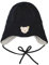 Steiff Unisex Baby Bommel Beanie-Mütze, Navy, 45