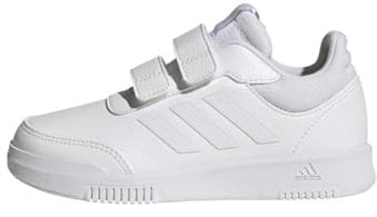 adidas Tensaur Hook and Loop Shoes Chaussures de Course, White/Cloud White/Grey One, 28.5 EU