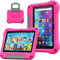 DJ&RPPQ Max 11 Light Eva Foam Shockproof Kids Case with Stand Handle Holder Kid-Proof Case (2023 Release). Incompatible with iPad Samsung, Rose