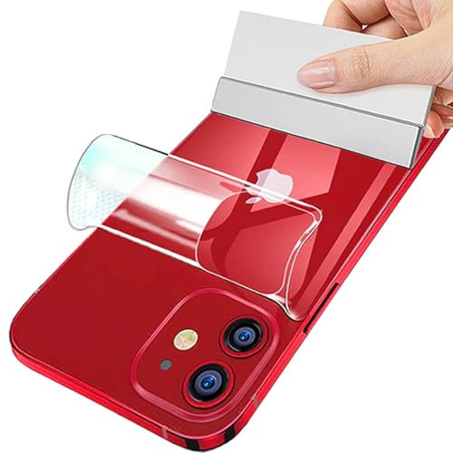 SRSRROP Película de Hidrogel Posterior Trasero para iPhone 11 (6.1), 【3 Piezas】 HD Transparente Sin Burbujas TPU Trasero Película Protectora (no vidrio templado)