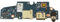 RTDPART Laptop Power Button/USB/Audio Port IO Platine für Dell Inspiron 5410 7415 2-in-1 0WMVMV WMVMV Neu