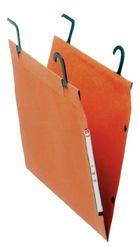 Esselte TMG Boîte De 25 dossiers Hängeleuchte auf Tube Kraftpapier orange 240 g Druckknopf V-Boden