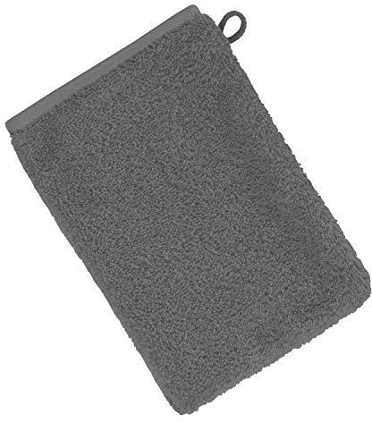 Vossen Handtücher New Generation dunkelgrau - 7410 Waschhandschuh 16x22 cm