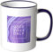 WANDKINGS® Tasse, Spruch Good Vibes ONLY - LILA
