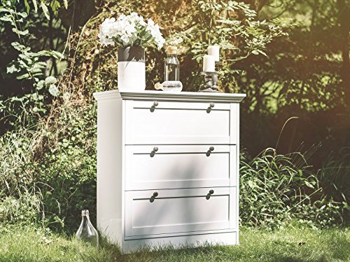 möbelando Kommode Sideboard Anrichte Konsole Schrank Highboard Diele Flur Landsted II