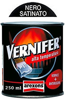Antiruggine Arexons Vernifer alta temperatura ml.250 nero satinato [AREXONS]