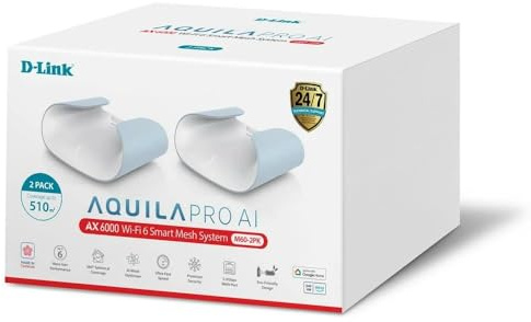 D-Link M60-2 AX6000 Wi-Fi 6 Router