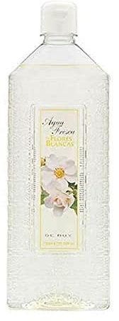 AGUA FRESCA DE RUY - Flores Blancas 750 ml, Perfume Unisex, Colonia Hombre y Mujer, Eau de Toilette Masculina y Femenina, Aroma Fresco Afrutado, Fragancia Suave y de Larga Duración