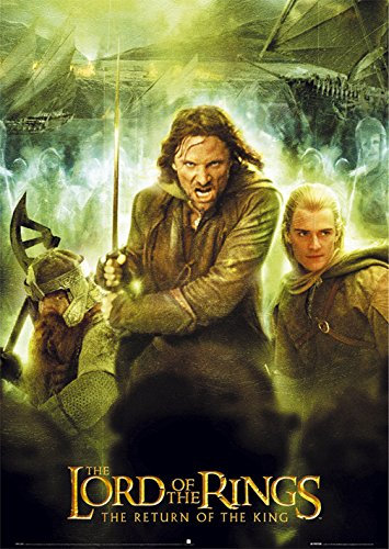 Lord OF THE RINGS – Aragon Army – 61 x 91.5 cm zeigt/Poster