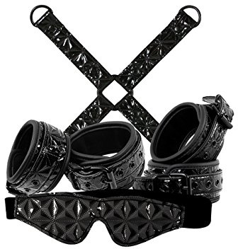 New Sensations Sinful Bondage Kit Black