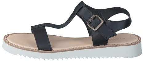 Kavat Damen Rindö Riemchensandalen, Schwarz (Black)