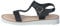 Kavat Damen Rindö Riemchensandalen, Schwarz (Black)
