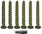 4 x Betonschrauben, Sechskantkopf, selbstschneidend, M8 x 130 mm