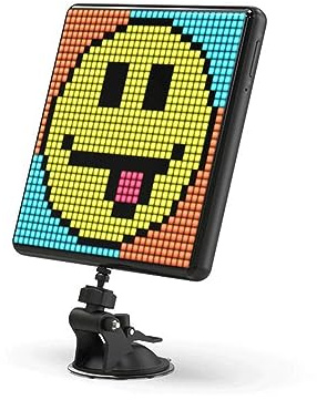 Divoom Pixoo Max Digital Frame with APP Controlled 9.6 LED Screen, Mountable Programmable Display, Bluetooth Alarm Clock