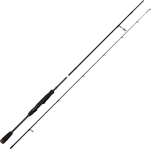 Savage Gear Köderangelrute, SG2 Ultra Light Game Spinnrute für Raubfische, Hecht Barsch Zander, 1.98m Moderate Aktion, Robust, Schwarz, Unisex
