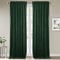 StangH Dark Green Velvet Curtains - Blackout Sliding Door Curtains for Living Room, Privacy & Thermal Insulated Long Drapes for Christmas Decor/Foyer, W52 x L108, 2 Panels