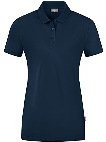 JAKO Doubletex Polo Damen blau, 34 Damen