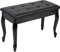 Klavierhocker, Doppelbank, für Piano, Bank, Klavier, Bank aus PU-Leder, Schminktisch, Hocker mit Ablagefach, 76 x 35 x 50 cm