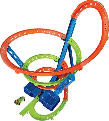 Hot Wheels Action Spiral Speed Crash Trackset