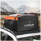 SMONTER Dachbox, 520L/18.5 Kubifuß Faltbare Dachtsche Auto, 100% Wasserdichter Dachkoffer für Auto, Dachgepäckträger Tasche für alle Autos mit/ohne Gepäckträger, Orange