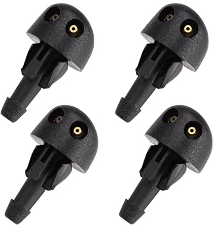 SG Store 4Pcs Windshield Wiper Spray Nozzles Replacement 7700413545 Compatible with Renault Clio MK2 1998-2005 Front Windscreen Wiper Washer Nozzle Jet