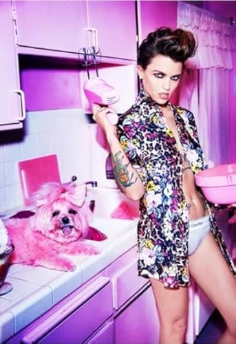 Poster Ruby Rose Poster Tv Movie Star Poster Wandkunst Bilder Leinwand Gemälde Poster Und Drucke Wohnkultur 50X70Cm Kein Rahmen