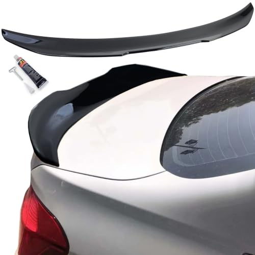 Heckspoiler Lippe Ducktail Schwarz mit ABE passt für 3er BMW F30 Limousine 11-19