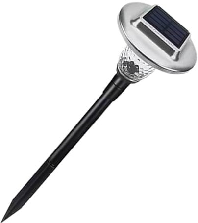 COOLHIYA 1 Stk Solar Bodenstecker Licht Wasserdichtes Licht Solarwegleuchten Im Freien Garten-terrassenlampe Led Solarleuchte Für Den Garten Weglampe Abs Lichtempfindlich Sonnenlicht