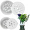 Silikonformen Gießformen, Silikonform Blumenhalter, Gipsformen zum Gießen (Runden)