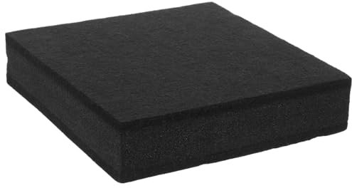 TOGEVAL Schalldämpfungspad 20x20cm Für Lautsprecher Hochdichte Schaumstoff Audio Isolationspad Rutschfestes Monitorpad Für Subwoofer Und Studiogeräte Einfache Installation Ohne