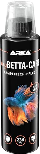 ARKA myBETTA-Care - 236 ml - Pflegemittel für Kampffische/Betta in Süßwasseraquarien, fördert die Vitalität, Gesundheit, natürliche Farbenpracht, schützt die Kiemen, Schleimhäute & Flossen