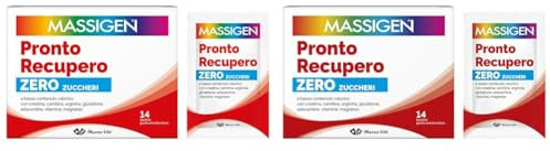Massigen Pronto Recupero Zero Zuccheri Integratore Alimentare - Pacco da 28 x 6 g