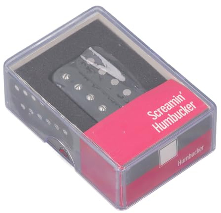 Micro de Guitare à Double Bobine, Micro de Basse de Guitare électrique de 52 Mm pour Guitare électrique à 6 Cordes