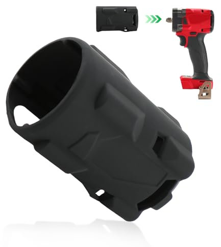 49-16-2854 Protective Boot Compatible with Milwaukee M18 Fuel 3/8 1/2 2854-20 Compact Impact Wrench Protective Boot for Milwaukee 2854-20 2855-20 2855P-20 Assembly Accessories Part