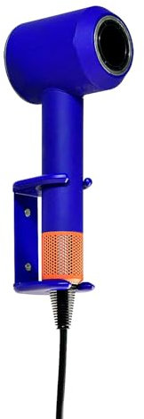 HD08 Haartrockner-Halterung für Dyson HD08, HD15, HD16, HD18, Haartrockner, Standhalterung, HD15 Föhn, Wandhalterung (blau)