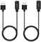 Chargeur Montre pour Xiaomi, 2 PCS Câble de Chargeur Compatible avec Redmi Watch 5/4/Band 2, Watch 3 Active/Xiaomi Smart Band 9/9 pro/8/8 Pro/Active, Station de Charge avec 1m Câble de Chargement USB