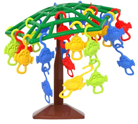 MONOS Balance Set – Balance Mono Toy | Interaktives Waage-Spielzeug für die Affen | Balanciere den Baum für Affen | Bausteine für Vorschule, Lernaktivitäten