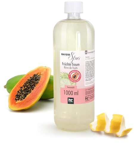 1 L BAYZID SPA Saunaduft – Früchte-Traum | Aufgusskonzentrat für die Sauna Saunaaufguss