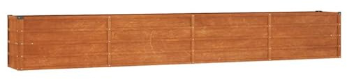 Emmtore Arriate Oxidado de Acero corten 320x40x45 cm