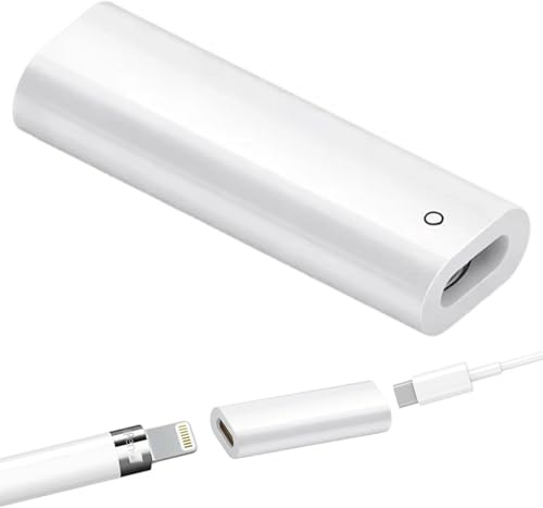 Usb-C To Pencil Adapter For Apple Pencil 1st Gen,Bluetooth Pairing,For Apple Pencil Charger Adapter,Type-C To Lightnin-g Connector,For Ipad 10th/11th Gen (A16) Charging