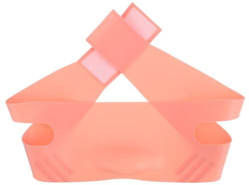 Artibetter Ceinture de Lifting du Visage Bande Amincissante Visage en Forme de V en Silicone Rose pour Raffermissement et Élimination du Double Menton Adaptée aux Soins Quotidiens