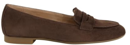 Paul Green Damen - Slipper & Mokassin 1207-049 in braun Rauleder