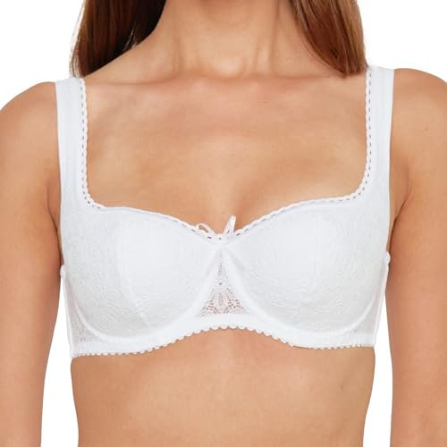 Susa Damen (Push-up) 7592 BH, Weiß, 85D EU
