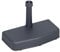 Greemotion Base Quadrata per ombrelloni da Parete, Supporto ombrelloni in plastica Riempito di Cemento, Grigio Antracite