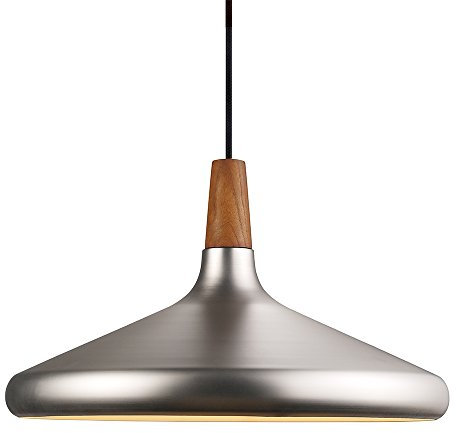 Nordlux 78223032 Pendelleuchte, Metall, E27, 27 cm, silber