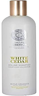 Natura Siberica Copenhagen Volume Shampoo White Cedar - Kräftigendes Volumen-Shampoo mit Zedernholz & Flachs - Für Fülle & Geschmeidigkeit - 400 ml