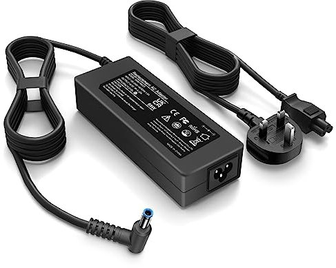 New Slim 65W USB C Laptop Charger for HP, Nylon Cable Travel Type C Power Adapter