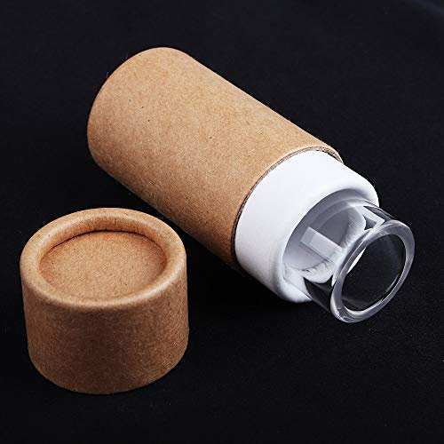 Mr.Power Guitar Slide Glass Slider (1 PCS) | Finger Knuckle Slider, Tube Design, For Electric Acoustic, Includes Box, 1 Pcs