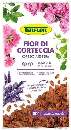 Corteccia di Pino terflor lt 60 2 Confezioni Pari a lt 120